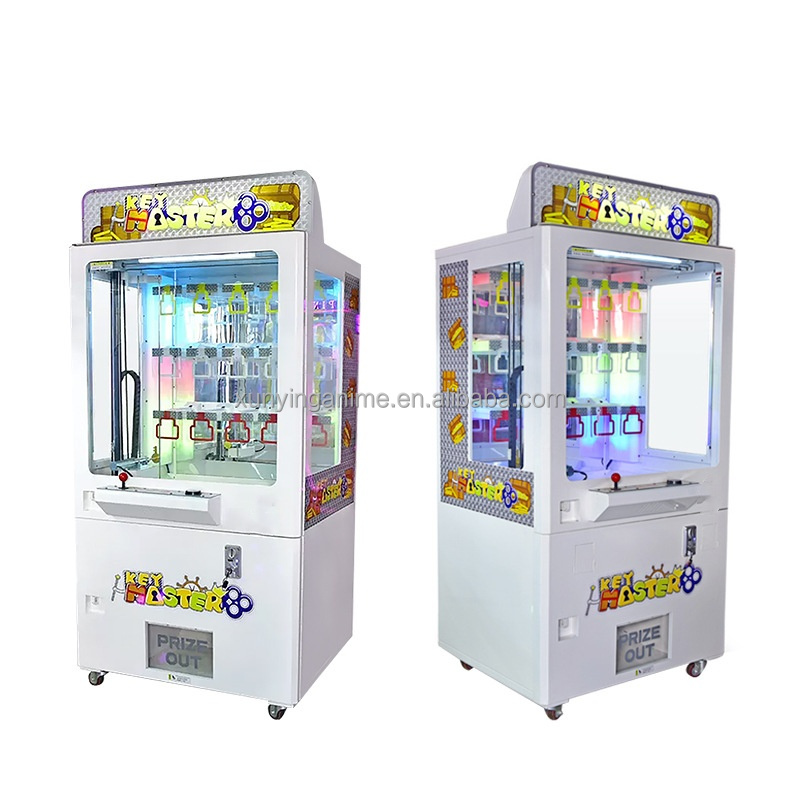 9 Holes Key Master Claw Machine Doll Game Claw Gift Machine US Plug Plastic Material