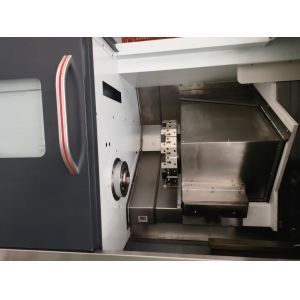 5052Y CNC Lathe Machine With Powered Y Axis 12T Turret