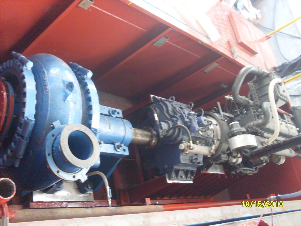 Low Oil Consumption Sand Dredging Pump Suction Dredge Pump High Efficient Performance