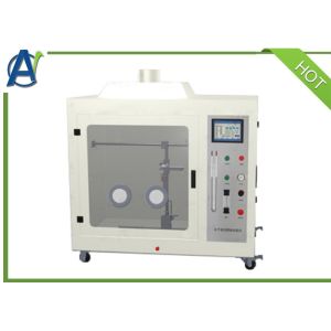 Horizontal Flammability Test Machine By ISO 9772 Burning Characteristics