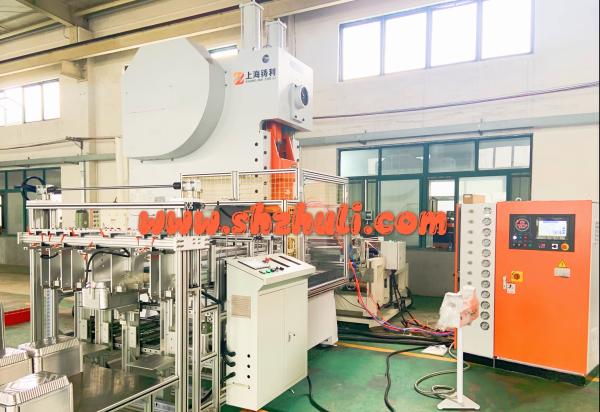 Take Away Foil Container Making Machine 10T 18KW aluminium food container making