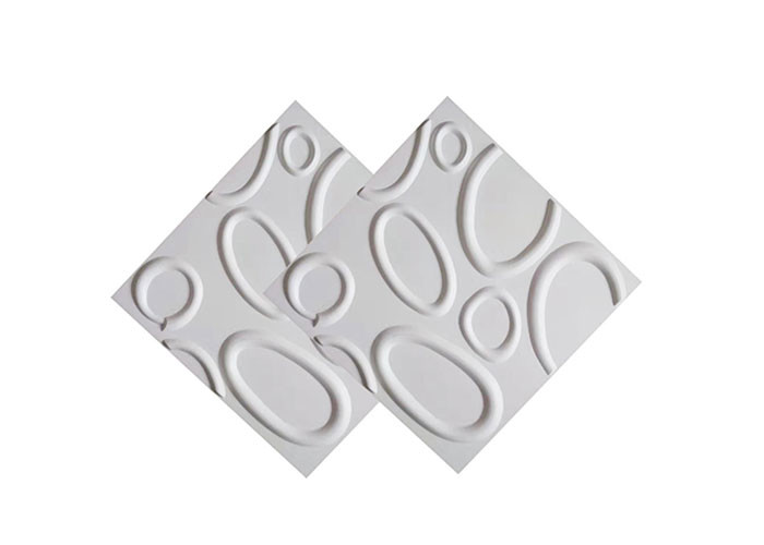 Home Decorative Modern 3D Wall Panels PVC For Home Interior