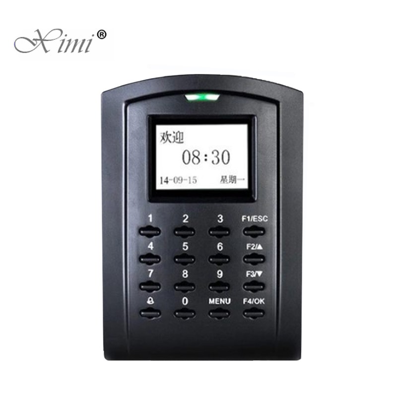Biometric 13.56MHZ IC Card Access Control With Keypad TCP/IP Standalone Door Access Control And Time Attendance SC103