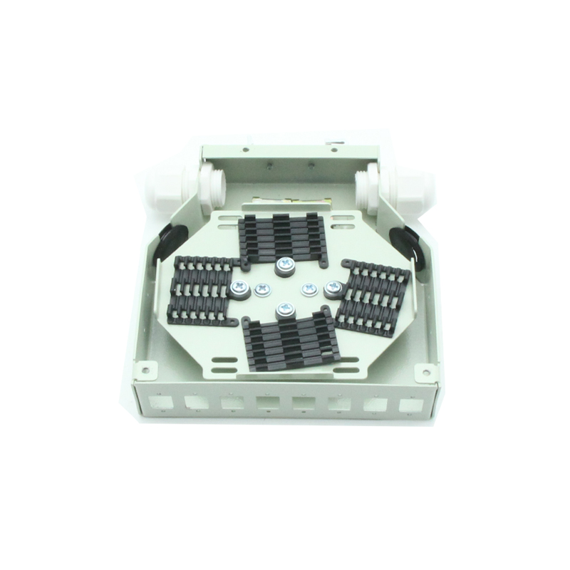 8 ports din box