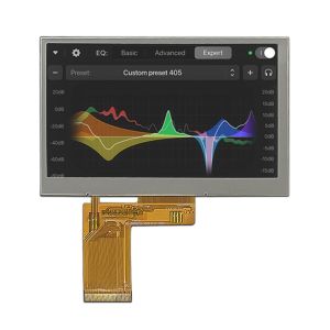 High brightness 4.3 tft ips 480*272 pcap display module 4.3 inch tft lcd display