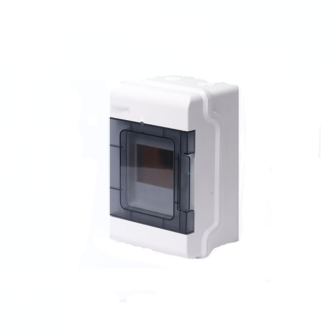 6-Way Outdoor Breaker Box IP67 PC/ABS Plastic Circuit Breaker MCB Distribution Protection Box with Waterproof for Outdoor