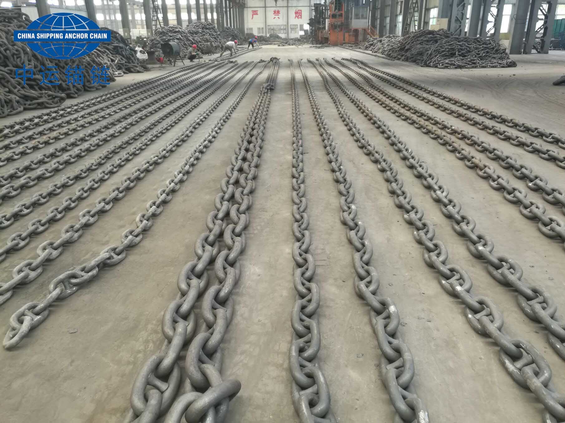DNV GL ABS CCS Approved Factory Open Link Anchor Chain For Sale