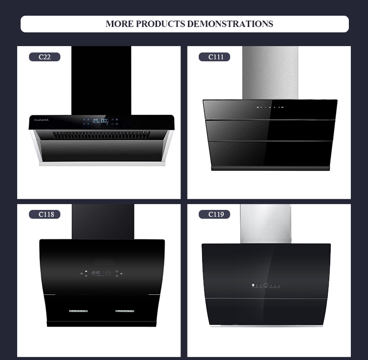 1200 Cfm Recirculating Side Suction Cooker Hood For Kitchen