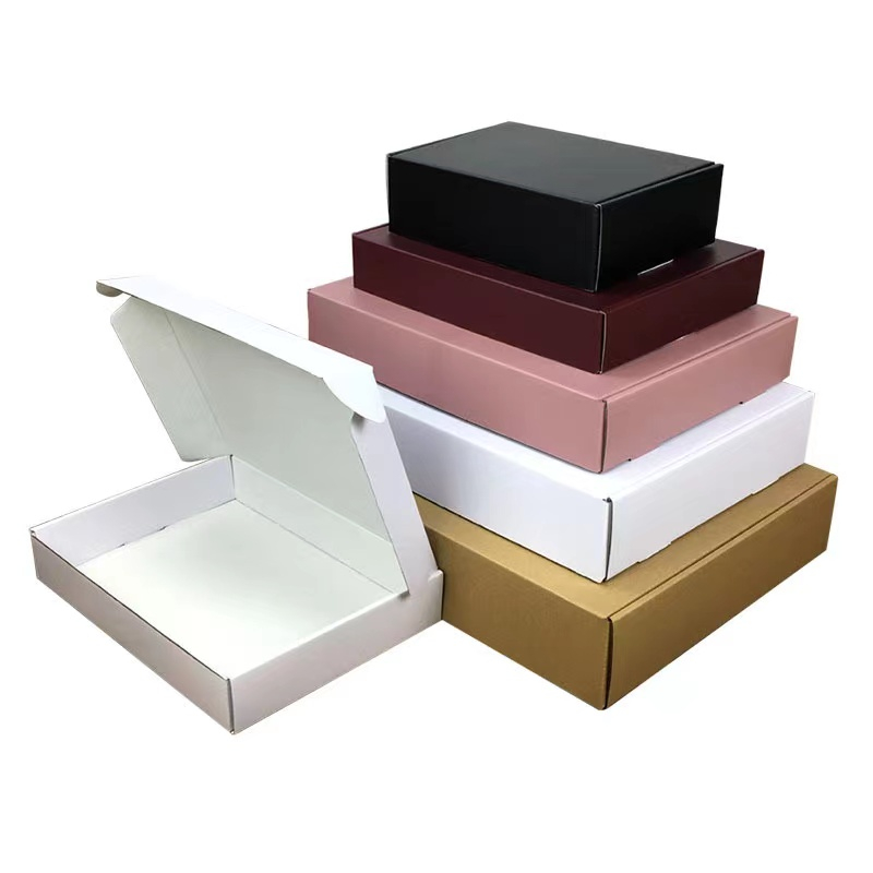 Blue Corrugated Subscription Ecommerce Mailer Boxes Shipping Box Customized