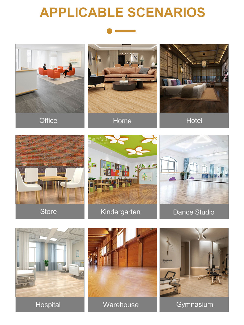Cheap Waterproof Pavimento Rigid Vinyl Planks Click Floating Floor SPC Flooring