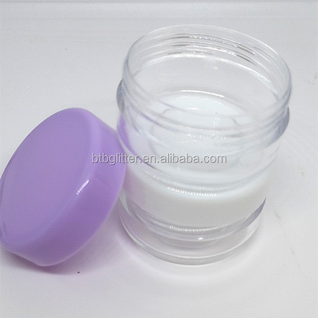 1oz 2oz 3oz 5oz Glitter Containers with Black Lid Sifter and Open Cap Print Method 1 color Shakers