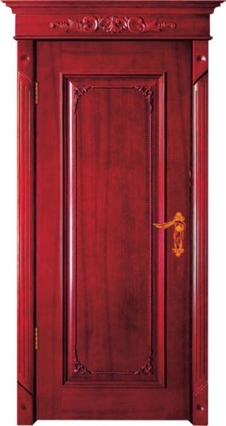 Lacquer Finish 40mm Solid Timber Entry Door For Apartment, Outward Opening