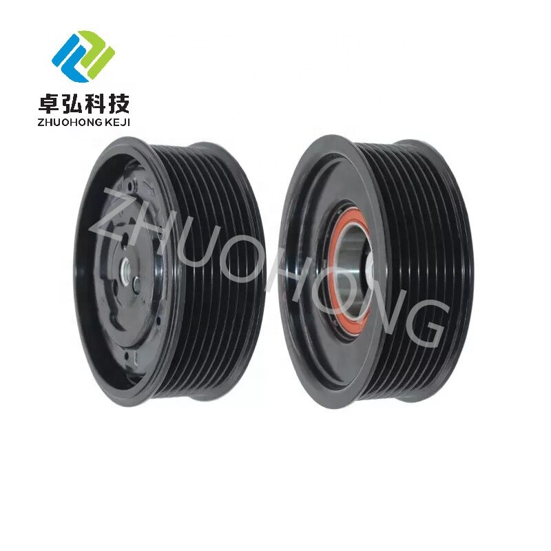 Engine 35*52*12 Auto AC Compressor Pulley Clutch Kit 8PK 105MM 12V For Mercedes Benz