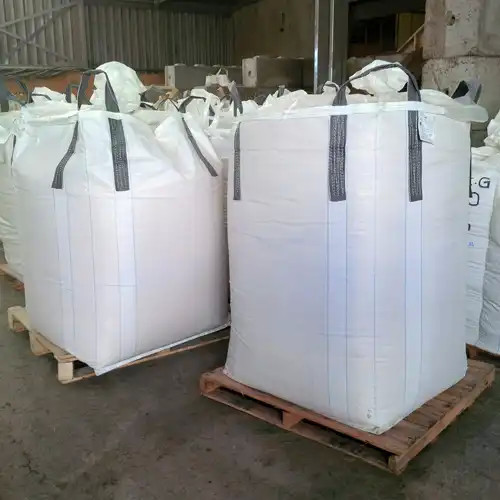 Sand Cement Large Bulk Bag , 2000kg 1 Ton 2 Ton Flat Bottom PP FIBC Bag