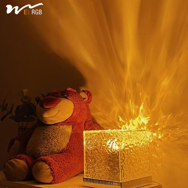 Water Ripple Ambiance Lamp Create a Romantic Atmosphere with this Creative