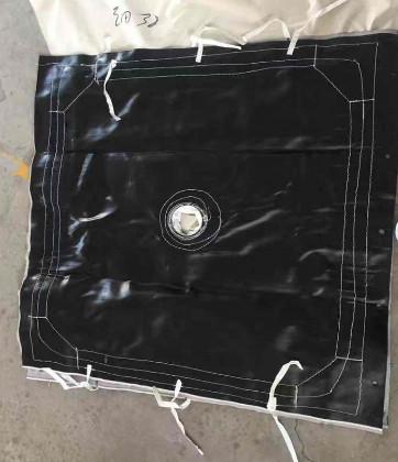 Filter Glass Fiber Woven Air Filter Cloth / Black Filter Fabric With Ptfe