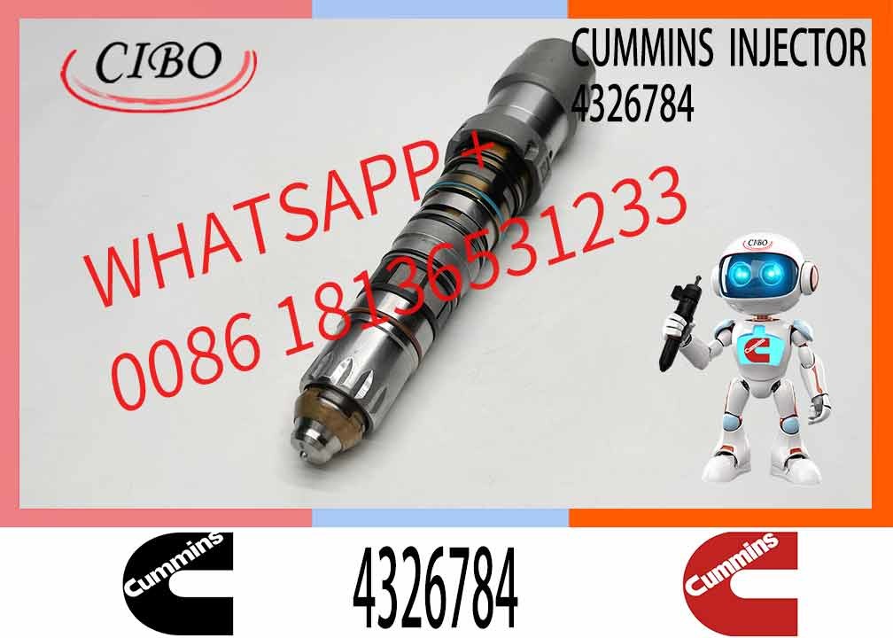 QSK60 QSK45 Engine Fuel Injector 4954374 4326784 4326781 for Cummins