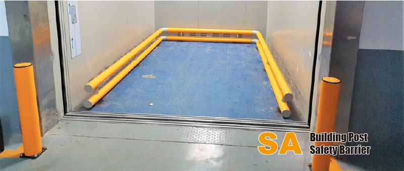 SA Building Post Safety Barrier Warehouse flexible anti-collision system   FS-2023A