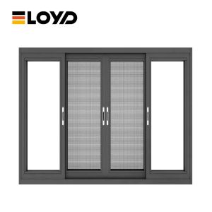 China Corner Aluminum Sliding Window with Seamless Joint on sale