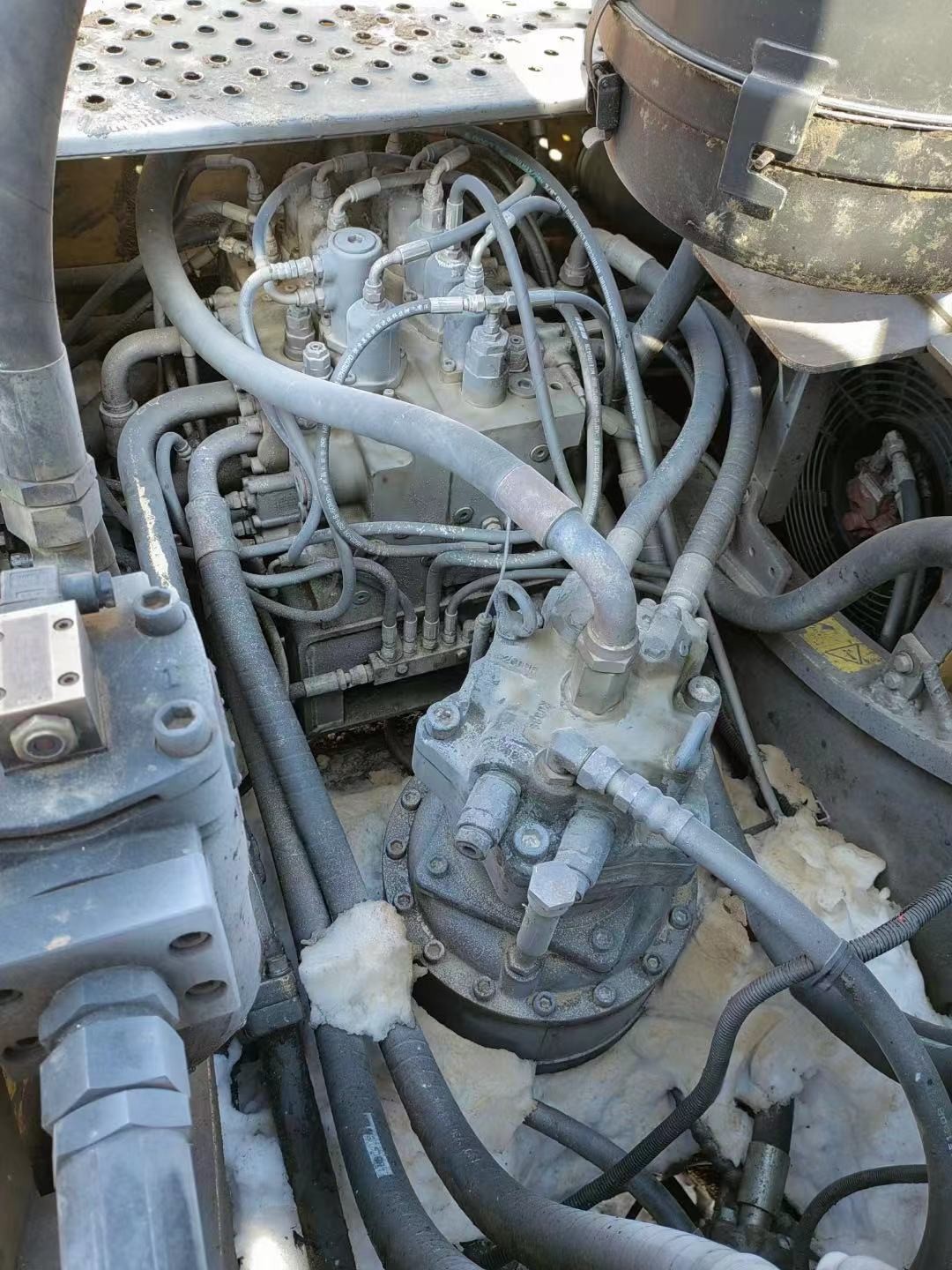 Original EC380D Used Volvo Track Excavators 215kw Rated Power