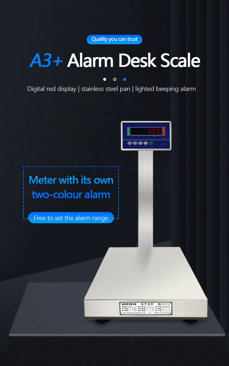200KG SOHE A3 Two-Colour Alarm Lights for Electronic Industrial Weighing Scales Platform