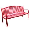 Buy cheap 6ft Heavy Duty Outdoor Metal Benches With Powder Coating Finish from wholesalers