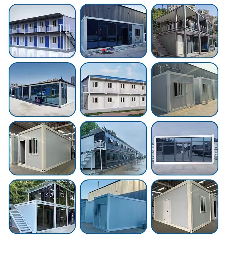 Prefabricated Container Houses On Construction Sites Temporary Labor Dormitory