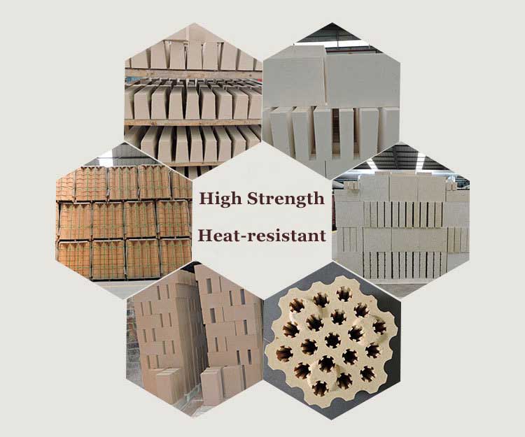 Customized Size Big Fire Clay Brick for Temperature Refractory Furnace Construction