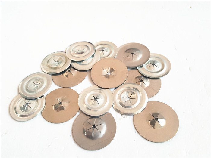 Round Insulation Fixing Washer, Dome Cap Washer For Fixing Insulation Pins