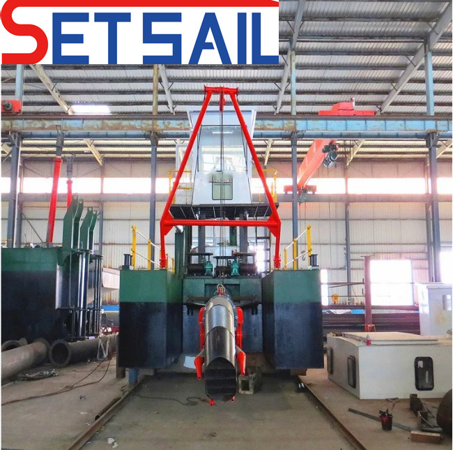 Jet Suction Sand Dredging Machinery Used in River and Port