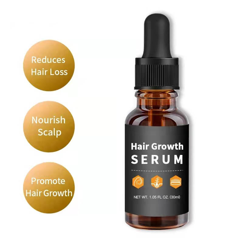 Anti Loss And Hair Regrowth Hair Oil Treatment With Natural Ginger Extract 30ml Customized