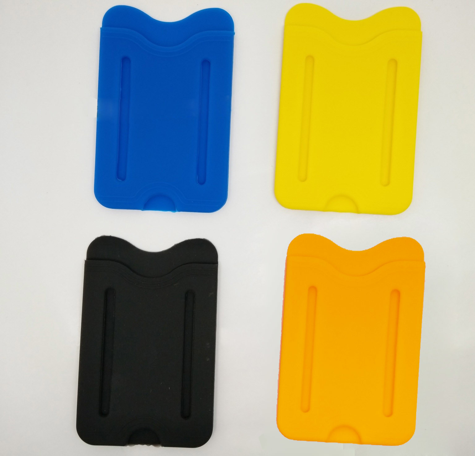 2017 Silicone Phone Wallet Smart Mobile Pocket with your custom imprint