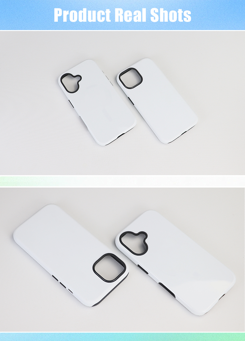 3D Sublimation Blank Cell Phone Case TPU Heat Transfer Printing Phone Cover
