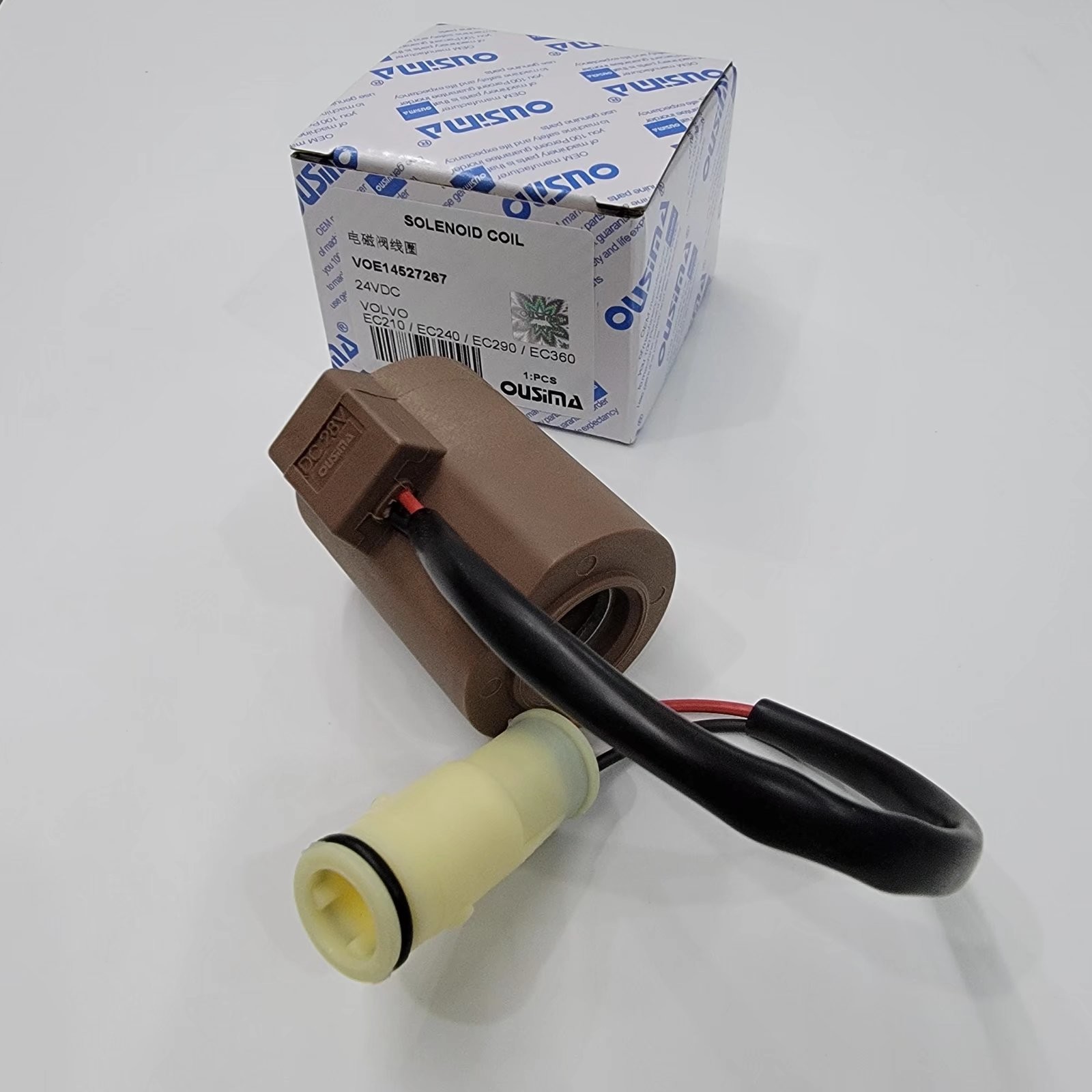 14527267 VOE14527267 24v Solenoid Valve Coil EC210 EC240 EC290 EC360