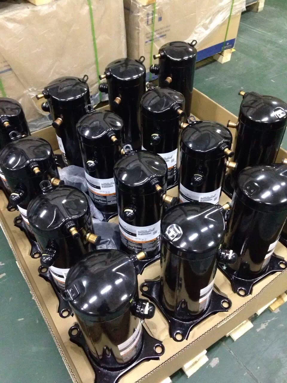 90000BTU scroll ac compressor , Copeland Air Conditioner Compressor VRI108KS-TFP -522
