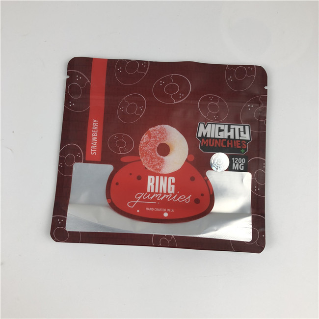 Professional Service Digital Printed Bags with Glossy/Matte Printing Finishing Gummy Edible Mylar Bags