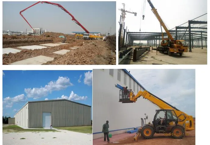 Prefab Structural Steel Frame Construction Warehouse