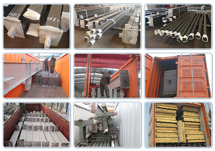 Professional Industrial Q235 Warehouse Steel Structure Prefabricated