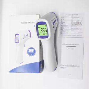 No Touch Infrared Forehead Thermometer With Fever Alarm And LCD Display