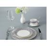 Buy cheap FDA Luxury fadeless Thin Bone China Crockery Set from wholesalers