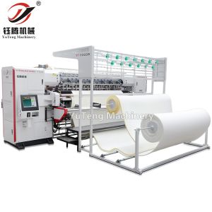 Computer High efficiency Mattress Making Machine Multi Needle Sewing Machine
