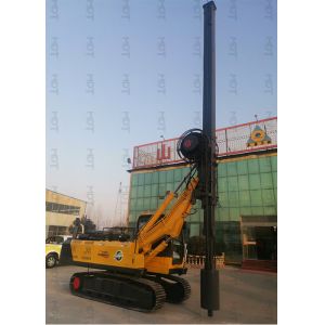 18 Meter DTH Piling Machine , Rotary Piling Machine Convenient Transition
