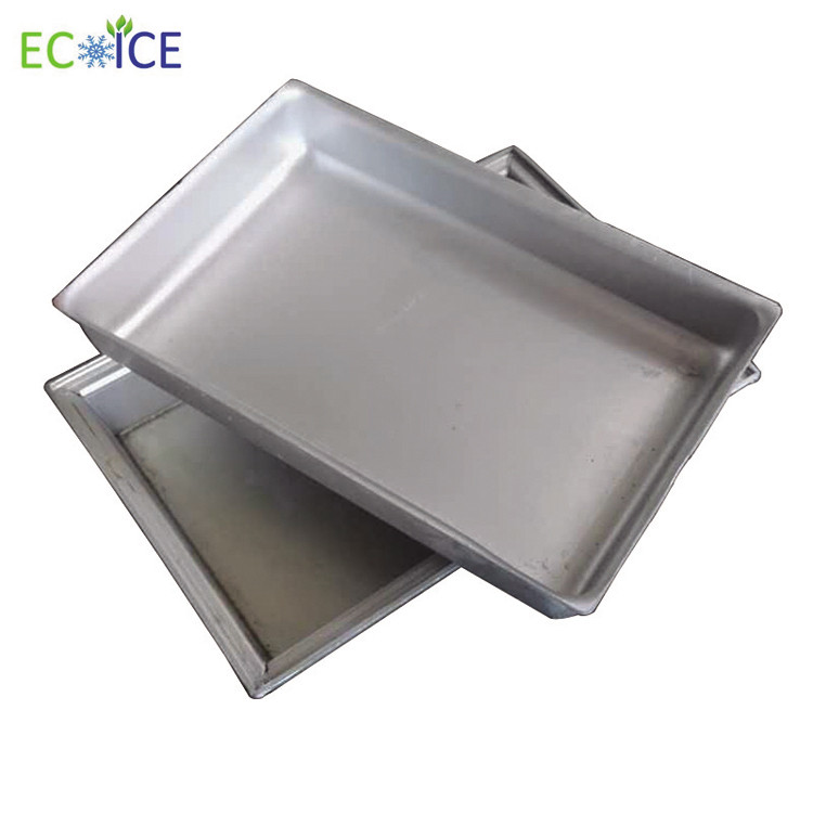 Fast Freezing Aluminum Freezer Box 1kg Block Frozen Shrimp Aluminum Freezer Pan with low price for food freezing