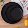 Buy cheap Plant Black Round Porcelain Plates 6 Inch 8 Inch 10 Inch Microwoven Safety from wholesalers