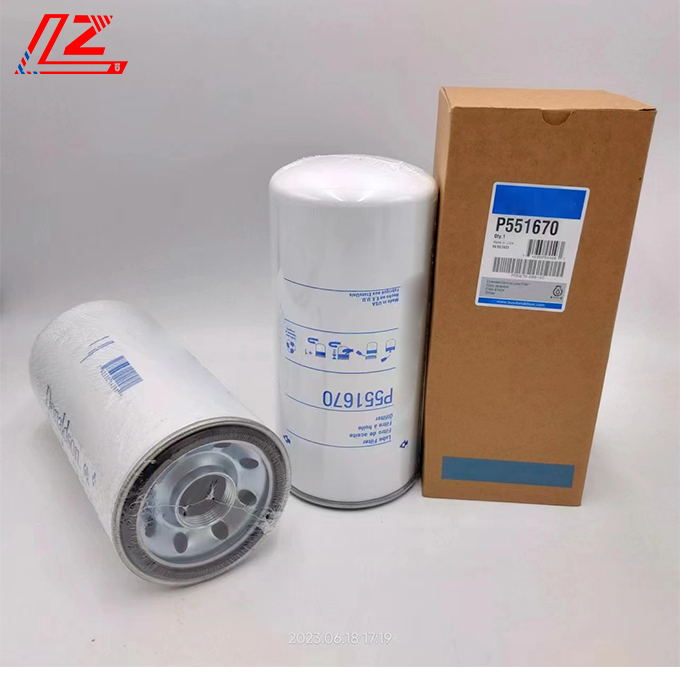 Video Outgoing Inspection P551670 Construction Diesel Oil Engine Filter