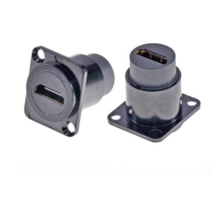 Industrial Electronics Accessories Zinc Alloy Square Data Connector for Audio