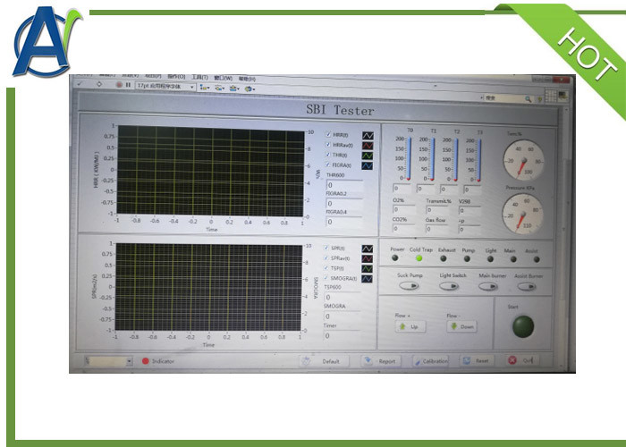 EN 13823 Single Burning Item Test Machine for Smoke Release Rate Assessment