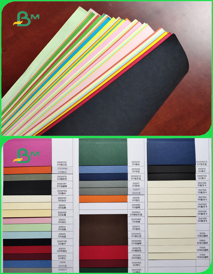 FSC Approved 70G 80G Purple Woodfree Paper Colored For Making DIY Paper - cut