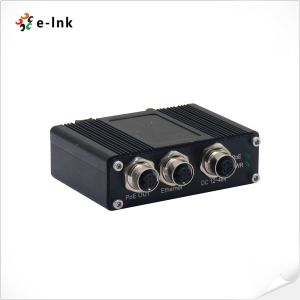  EN50155 Industrial Gigabit 10/100/1000M/2.5G/5G 90W PoE Injector with M12 connector Manufactures