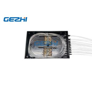  Dual Fiber 1x8 Passive DWDM Splitter Module 0.8nm With 1% Monitor Port Manufactures